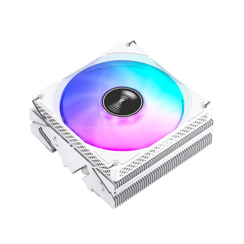 Кулер для процессора / JONSBO HX4170D White / Кулер для процессора/ CPU Cooler JONSBO HX4170D (170W, 4-pin PWM, 45.3mm, Al/Cu, 4x6mm, ARGB, 1x92mm, 38.85CFM, 28.4dBA, 3300RPM, S 1851/1700/1200/115X, AM4 White)