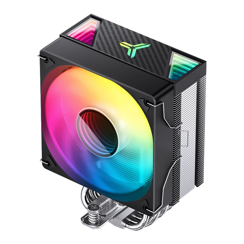 Кулер для процессора / JONSBO CR-1000 V2 PRO ARGB Black / Кулер для процессора/ CPU Cooler JONSBO CR-1000 V2 PRO ARGB (230W, 4-pin PWM, 157mm, Al/Cu, 6x6mm, ARGB, 1x120mm, 59.48CFM, 32.0dBA, 1500RPM, S 1700/1200/115X, AM4/AM5 Black)