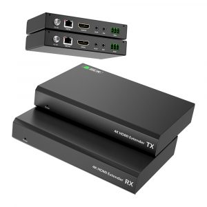 Удлинитель / Greenconnect GCR-54691 / GCR PRO Удлинитель HDMI по витой паре с поддержкой HDBaseT 4K до 40М, 1080P до 70М передатчик + приемник, 420, 2-Way IR  POC, RS232, GCR-54691
