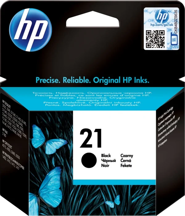 Картридж струйный HP 21 C9351AE черный для HP DJ 3920/3940/PSC 1410