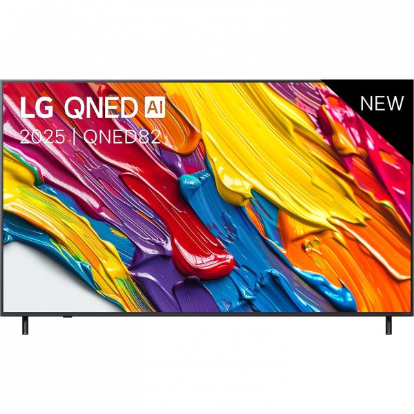 Телевизор ЖК 86`` LG / LG 86QNED82A6B.ARUG / Телевизор ЖК 86`` LG/ 86", Ultra HD, Dynamic QNED Color, Smart TV, WebOS, Wi-Fi, DVB-T2/C/S2, MR, 60Hz Native, 2.0ch (20W), 2 HDMI, 1 USB, 2 Pole, Ashed Blue, 2025