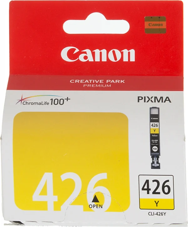Картридж струйный Canon CLI-426Y 4559B001 желтый для Canon iP4840/MG5140