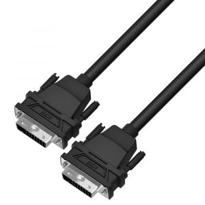 DVI-D кабель / Greenconnect GCR-52533 / GCR PRO Кабель DVI-D 1.5m, черный, OD 8.5mm, 28 AWG, DVI/DVI, 25M/25M, двойной экран, GCR-52533