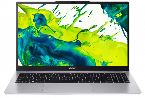 Ноутбук / Acer NX.D5HCD.003 / Ноутбук/ ACER Aspire Lite AL15-72P-51YD 15.6"(1920x1080 (матовый) IPS)/Intel Core i5 13500H(2.6Ghz)/16384Mb/512PCISSDGb/noDVD/IntIntel HD/Cam/BT/WiFi/50WHr/war 1y/1.5kg/Silver/NoOS