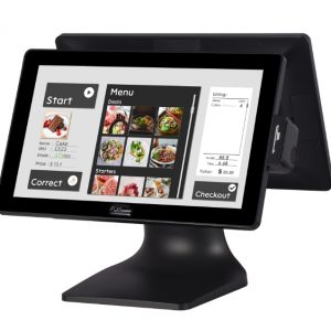 Сенсорный моноблок POSCenter POS-A1 (15,6"+15,6", P-CAP, RK3568, 4Gb/64Gb, WiFi, BT, MSR) Android 11