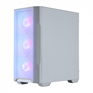 Корпус ПК без блока питания / MSI 306-7G20W24-HH9 / Корпус ПК без блока питания/ Case MSI MAG FORGE M100R, Mini-Tower, TG, 4x120mm ARGB, 2xUSB 2.0, 1xUSB 3.0, mATX, mITX White