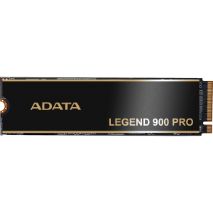 Твердотельный накопитель / ADATA SSD LEGEND 900 PRO (SLEG-900P-4TCS) / Твердотельный накопитель/ ADATA SSD LEGEND 900 PRO, 4000GB, M.2(22x80mm), NVMe 1.4, PCIe 4.0 x4, 3D NAND, R/W 7400/6500MB/s, IOPs н.д./н.д., TBW 2400, DWPD 0.3 (5 лет)