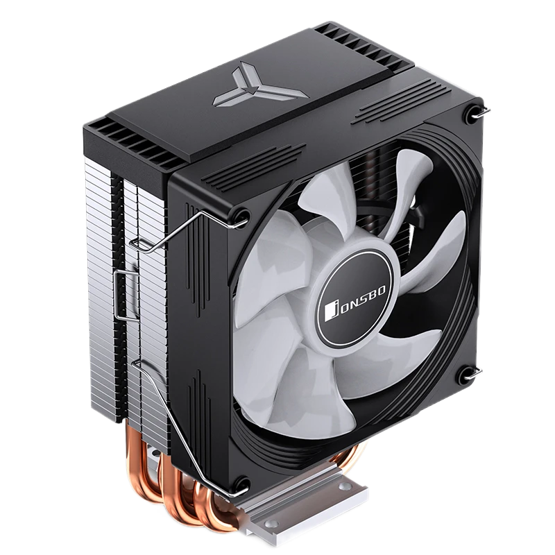 Кулер для процессора / JONSBO CR-1300 EVO White / Кулер для процессора/ CPU Cooler JONSBO CR-1300 EVO (160W, 4-pin PWM, 128mm, Al/Cu, 4x6mm, FRGB, 1x90mm, 42CFM, 28.2dBA, 2000RPM, S 1700/1200/115X, AM5/AM4, White)