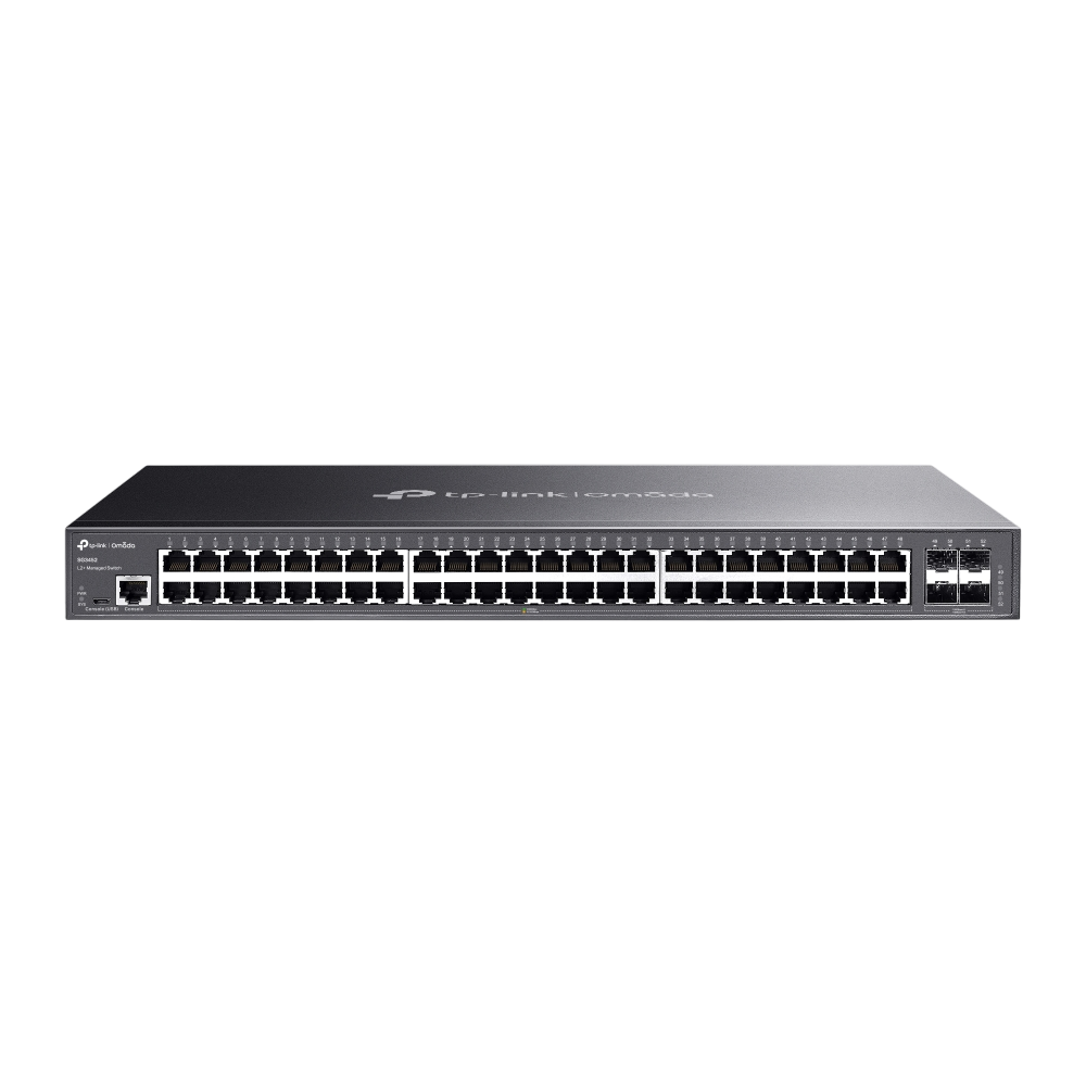 Коммутатор / TP-Link SG3452 / Коммутатор/ JetStream 48-Port Gigabit L2 Managed Switch with 4 SFP Slots