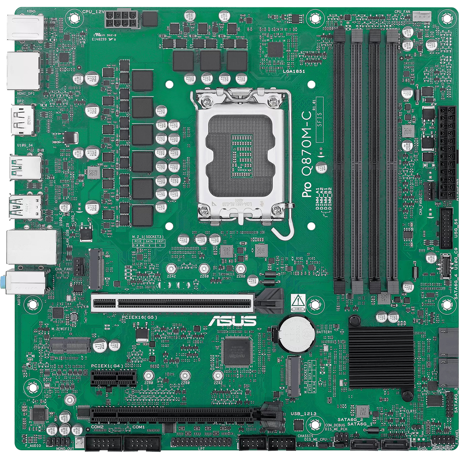 Материнская плата / ASUS 90MB1KEP-M0EAYC / Материнская плата/ PRO Q870M-C-CSM