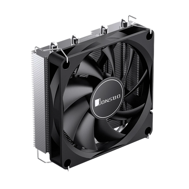 Кулер для процессора / JONSBO HP-400S Black / Кулер для процессора/ CPU Cooler JONSBO HP-400S (160W, 4-pin PWM, 36.7mm, Al/Cu, 4x6mm, 1x90mm, 38.18CFM, 34.0dBA, 2800RPM, S 1700/1200/115X, AM4/AM5 Black)