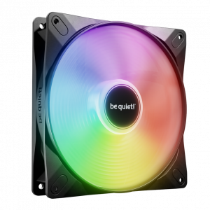 Кулер для корпуса / be quiet! BL120 / Кулер для корпуса/ Case Cooler be quiet! LIGHT WINGS LX 120mm PWM (120x120x25mm, 4-pin PWM, ARGB, 51.5CFM, 25.5dBA, 1600RPM, Black)