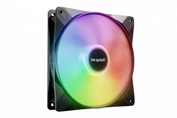 Кулер для корпуса / be quiet! BL120 / Кулер для корпуса/ Case Cooler be quiet! LIGHT WINGS LX 120mm PWM (120x120x25mm, 4-pin PWM, ARGB, 51.5CFM, 25.5dBA, 1600RPM, Black)