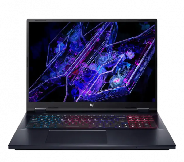 Ноутбук / Acer NH.QS3CD.001 / Ноутбук/ ACER Predator Helios Neo 18 PHN18-71-79ZH 18"(2560x1600 (матовый) IPS)/Intel Core i7 14650HX(2.2Ghz)/16384Mb/1024PCISSDGb/noDVD/ExtnVidia GeForce RTX4060(8192Mb)/Cam/BT/WiFi/65WHr/war 1y/3kg/Black/NoOS