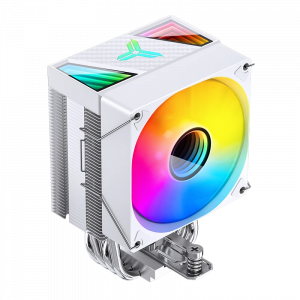 Кулер для процессора / JONSBO CR-1400 V2 ARGB White / Кулер для процессора/ CPU Cooler JONSBO CR-1400 V2 ARGB (180W, 4-pin PWM, 133mm, Al/Cu, 4x6mm, ARGB, 1x92mm, 38.2CFM, 33.8dBA, 2200RPM, S 1700/1200/115X, AM4/AM5 White)