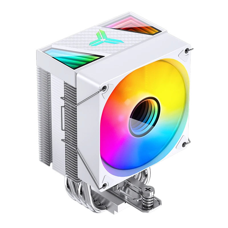 Кулер для процессора / JONSBO CR-1400 V2 ARGB White / Кулер для процессора/ CPU Cooler JONSBO CR-1400 V2 ARGB (180W, 4-pin PWM, 133mm, Al/Cu, 4x6mm, ARGB, 1x92mm, 38.2CFM, 33.8dBA, 2200RPM, S 1700/1200/115X, AM4/AM5 White)