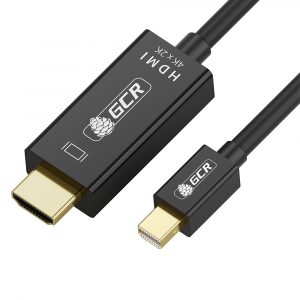 Кабель / Greenconnect GCR-55055 / GCR Кабель-переходник 1.8m, mini DisplayPort  -  HDMI, M/M, черный, поддержка 4K