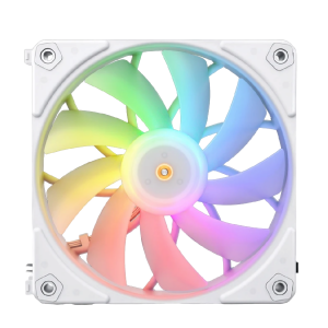 Кулер для корпуса / JONSBO ZF-120(3 in 1) / Кулер для корпуса/ Case Cooler JONSBO ZF-120W (120x120x25mm, 4-pin PWM, ARGB, 61.0CFM, 28.9dBA, 1500RPM, White, 3pcs)