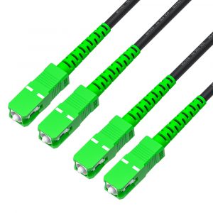 Патч-корд оптический / Greenconnect GCR-57143 / GCR PRO Патч-корд оптический 20.0m соединительный SC/APC - SC/APC Duplex одномодовый SM 9/125, LSZH, черный, GCR-57143
