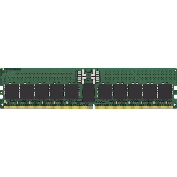 Память оперативная / Kingston KSM64R52BD8-32MD / Память оперативная/ Kingston 32GB 6400MT/s DDR5 ECC Reg CL52 DIMM 2Rx8 Micron D