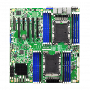 Серверная материнская плата / Gooxi G2DE-B / Серверная материнская плата/ Gooxi G2DE-B EATX dual socket motherboard; 304.8mm(L)330.2mm(W) -support Intel XEON 1st and 2nd gen processor; TDP 205W; 16DDR4 ECC RDIMM/LRDIMM slots; 6PCIe 3.0 slots( support 2PCIe 3.0x8, 4PCIe 3.0x16)