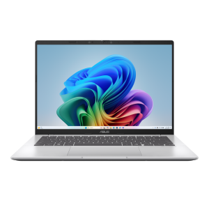 Ноутбук / ASUS 90NB1603-M007F0 / Ноутбук/ ASUS X1407QA-LY099W 14"(1920x1200 (матовый) IPS)/Qualcomm Snapdragon X X1-26-100(2.98Ghz)/16384Mb/1024PCISSDGb/noDVD/Cam/BT/WiFi/50WHr/war 1y/1.49kg/Cool Silver/Win11Home