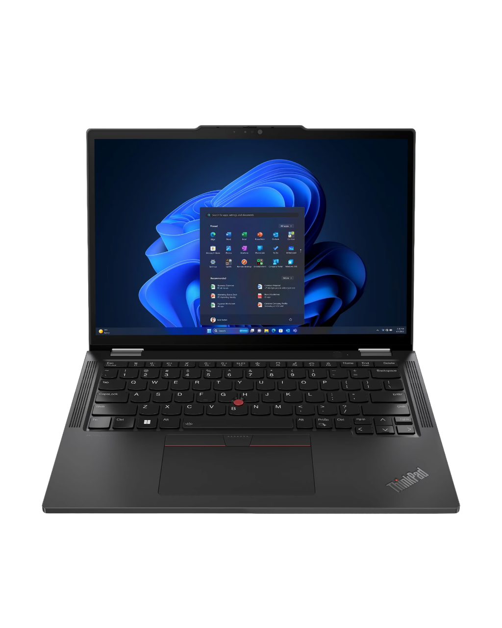 Ноутбук / Lenovo 21LW0021US / Ноутбук/ Lenovo ThinkPad X13 2-in1 G5, 13.3" Touch WUXGA IPS AG 100%sRGB, U5-125U, 16GB, 512 SSD, Intel Graphics, 5.0MP+IR Webcam, Intel 6E AX211, FPR, Lenovo Integrated Pen, 41Wh, BKLT KB ENG, Win 11 Pro, 1Y, Black