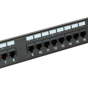 Патч-панель Lanmaster LAN-PPI24U6 19" 1U 24xRJ45 кат.6 UTP