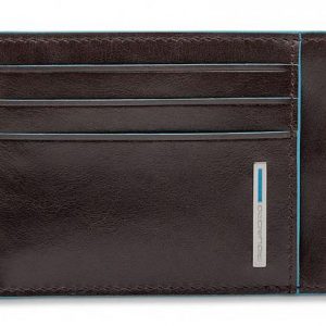 Чехол для кредитных карт Piquadro Blue Square PP2762B2R/MO коричневый натур.кожа