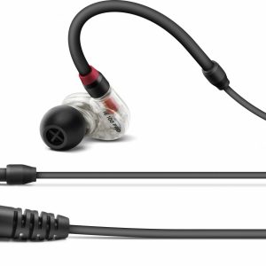Наушники вкладыши Sennheiser IE 100 Pro 1.3м прозрачный/черный проводные (508941) (плохая упаковка)
