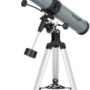 Телескоп Levenhuk Blitz 76 Plus рефлектор d76 fl900мм 152x серый/черный