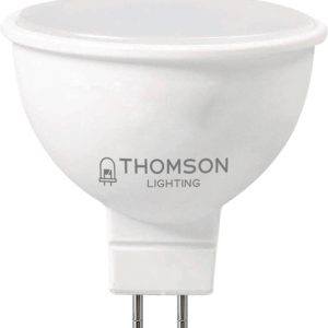 Лампа светодиодная Thomson TH-B2047 8Вт цок.:GU5.3 рефлек. 220B 3000K св.свеч.бел. (плохая упаковка)