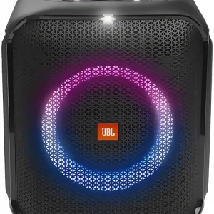Минисистема Hi-Fi JBL PartyBox Encore Essential черный/оранжевый 100Вт USB BT
