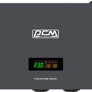 Стабилизатор напряжения Powercom WM-3000VA 1800Вт 3000ВА графитовый