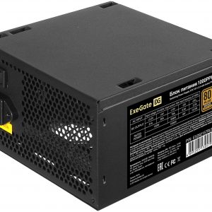 Блок питания Exegate ATX 1000W 1000PPH 80+ bronze (20+4pin) APFC 120mm fan 8xSATA