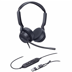 Гарнитура проводная / Yealink UH42 Dual UC USB-C/A / Гарнитура проводная/ Yealink UH42 Dual UC USB-C/A [1308215]