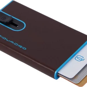 Чехол для кредитных карт Piquadro Blue Square PP4825B2BLR/MO красное дерево натур.кожа