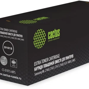 - / Cactus CS-D101S-MPS / -/ Картридж лазерный Cactus CS-D101S-MPS MLT-D101S черный (5000стр.) для Samsung ML-2160/2165/2167/2168/SCX-3400/3405