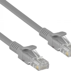 Патч-корд Exegate UTP-RJ45-RJ45-5e-0,3M-GY 1Гбит/с UTP 4 пары cat.5E CCA 0.3м серый RJ-45 (m)-RJ-45 (m) (EX258663RUS)