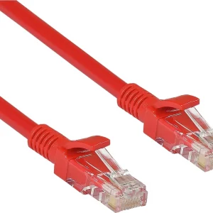Патч-корд Exegate UTP-RJ45-RJ45-5e-0,5M-RD 1Гбит/с UTP 4 пары cat.5E CCA 0.5м красный RJ-45 (m)-RJ-45 (m) (EX258384RUS)