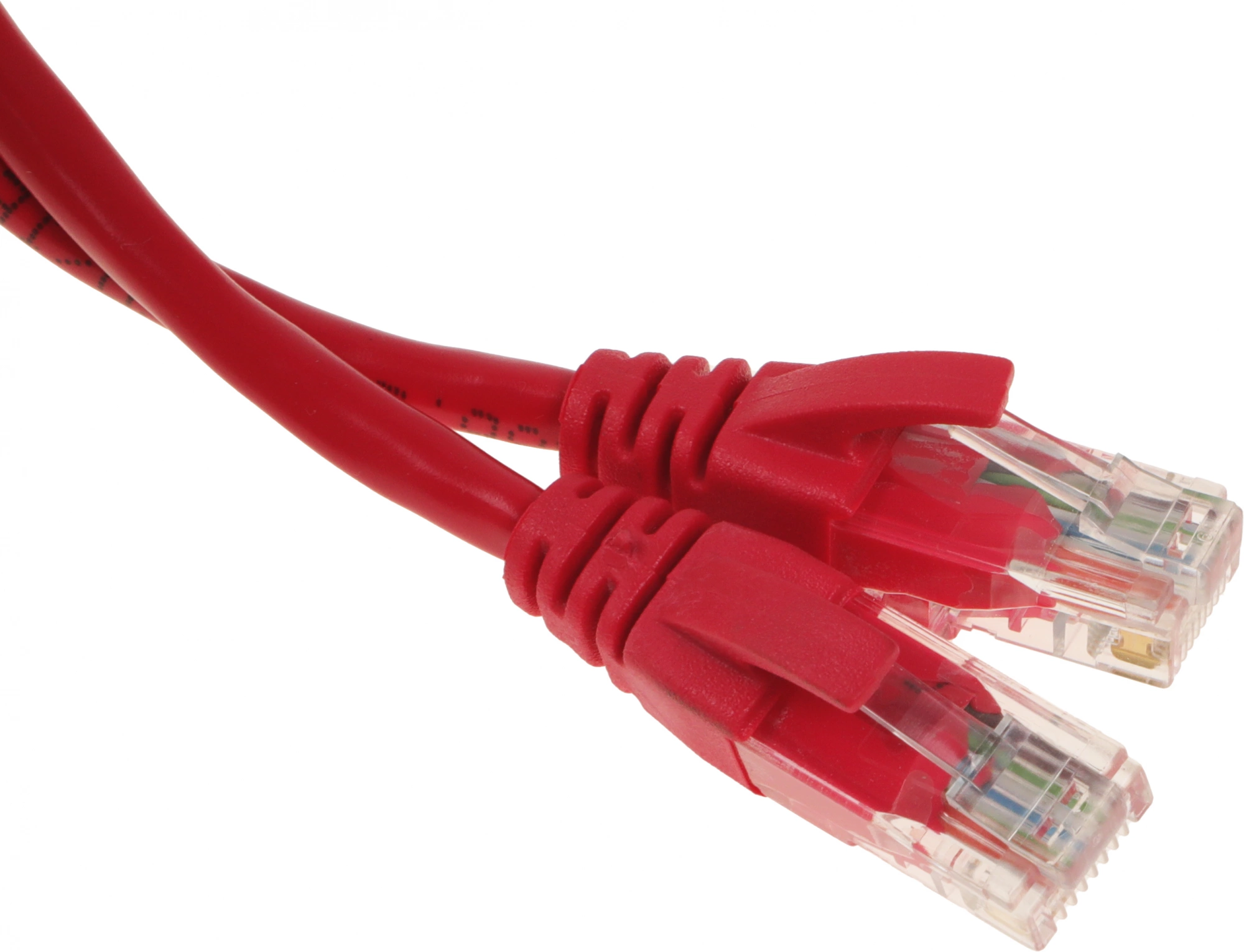 Патч-корд Exegate UTP-RJ45-RJ45-5e-1M-RD 1Гбит/с UTP 4 пары cat.5E CCA 1м красный RJ-45 (m)-RJ-45 (m) (EX258673RUS)