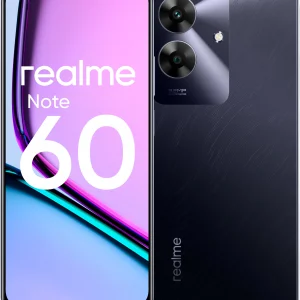 Смартфон Realme RMX3933 Note 60 128Gb 6Gb черный моноблок 3G 4G 2Sim 6.74" 720x1600 Android 14 32Mpix 802.11 a/b/g/n/ac GPS GSM900/1800 GSM1900 TouchSc A-GPS microSD