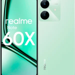 Смартфон Realme RMX3938 Note 60х 64Gb 3Gb зеленый моноблок 3G 4G 2Sim 6.74" 720x1600 Android 14 8Mpix 802.11 a/b/g/n/ac GPS GSM900/1800 GSM1900 TouchSc A-GPS microSD