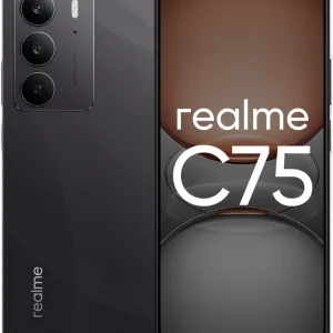 Смартфон Realme RMX3941 C75 128Gb 8Gb черный моноблок 3G 4G 2Sim 6.72" 1080x2400 Android 14 50Mpix 802.11 a/b/g/n/ac NFC GPS GSM900/1800 GSM1900 TouchSc microSD