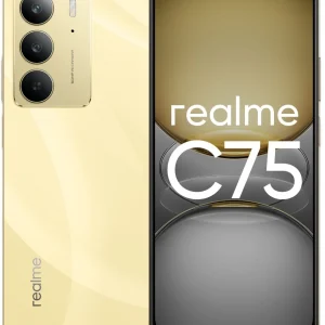 Смартфон Realme RMX3941 C75 128Gb 8Gb золотой моноблок 3G 4G 2Sim 6.72" 1080x2400 Android 14 50Mpix 802.11 a/b/g/n/ac NFC GPS GSM900/1800 GSM1900 TouchSc microSD