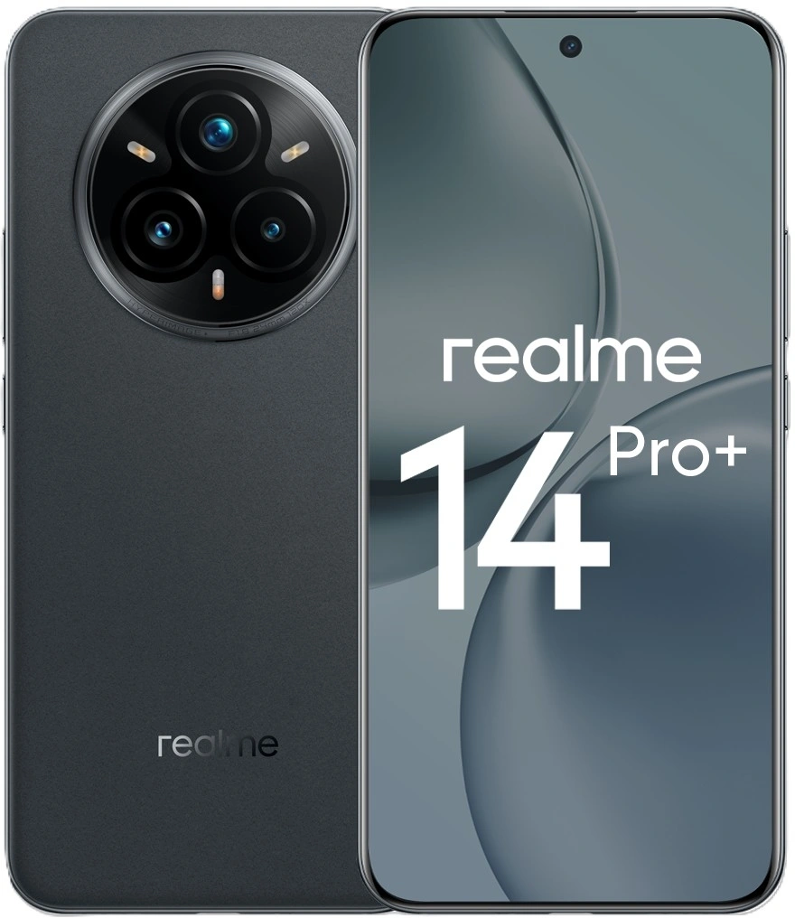 Смартфон Realme RMX5051 14 Pro+ 512Gb 12Gb серый моноблок 3G 4G 6.83" 1272x2800 Android 14 50Mpix 802.11 a/b/g/n/ac/ax NFC GPS GSM900/1800 GSM1900 TouchSc Protect