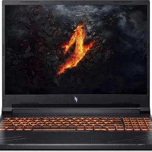 Ноутбук Acer Nitro V 16 ANV16-41-R9PM Ryzen 7 8845HS 16Gb SSD1Tb NVIDIA GeForce RTX4060 8Gb 16" IPS WUXGA (1920x1200) без ОС black WiFi BT Cam (NH.QRUCD.007)