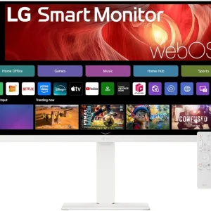 Монитор LG 31.5" 32U850SA-W белый IPS LED 5ms 16:9 HDMI M/M Cam матовая HAS Piv 1000:1 400cd 178гр/178гр 3840x2160 60Hz 4K USB 7.7кг