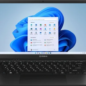 Ноутбук Irbis Blizzard 14NBC0001 Core i3 1115G4 8Gb SSD512Gb Intel UHD Graphics 14" IPS FHD (1920x1080) Windows 11 Pro black WiFi BT Cam 5000mAh