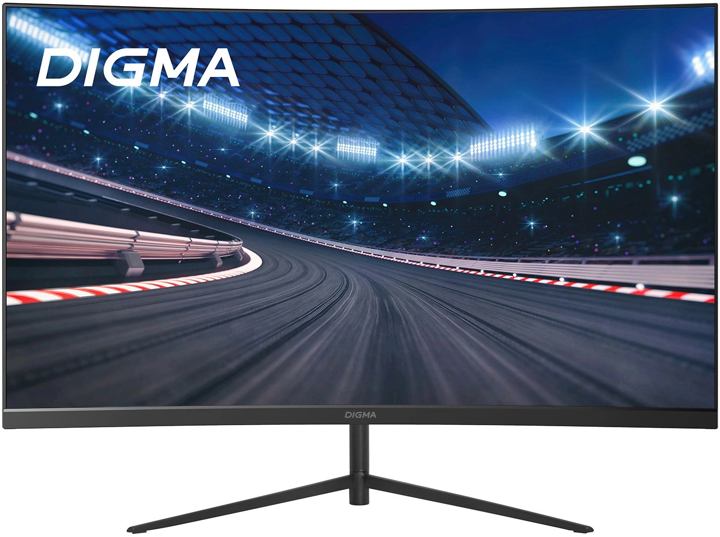 Монитор Digma 27" Overdrive 27A511Q черный VA LED 1ms 16:9 HDMI матовая 250cd 178гр/178гр 2560x1440 180Hz FreeSync DP 2K 4.3кг